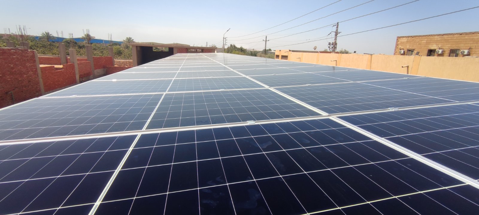 Factory Parking Solar System — On-Grid Solar Power